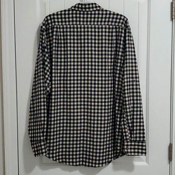 Izod mens flannel shirt, medium - Picture 6 of 6